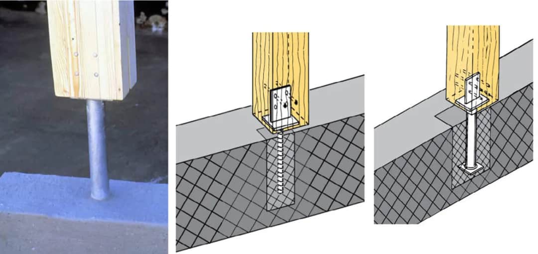 Podstawy betonowe pod słupy drewniane: jak wykonać i zamontować