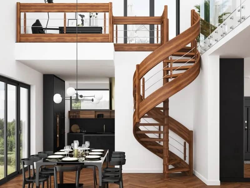 Schody na jednej belce nośnej: nowoczesny design w Twoim domu