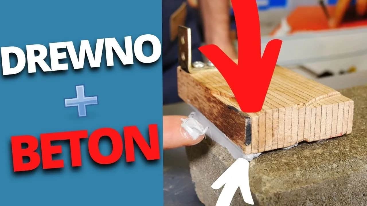 Czym przykleić drewno do betonu, aby uniknąć słabego połączenia?